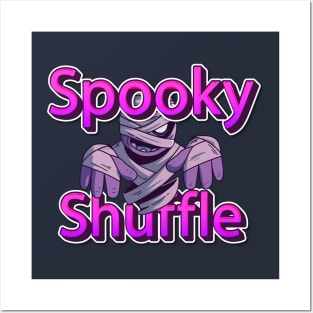 Spooky Shuffle Zombie-Proof Your Brains Are Secure  Sarcastic Halloween Humor Posters and Art